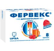 Фервекс пор. д/р-ра д/приема внутрь №8 малина с сахаром, Упса Лаборатории, отделение компани