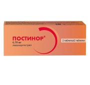 Постинор табл. 0.75 мг №2, Гедеон Рихтер А.О.