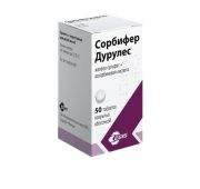 Сорбифер Дурулес табл. п.п.о фл. №50, Фармацевтический Завод Эгис ЗАО
