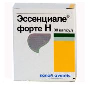 Эссенциале форте Н капс. 300 мг №30, Санофи-Авентис, произведено А.Наттерманн энд Сие. ГмбХ