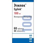 Эгилок табл. 100 мг №60, Эгис АО фармацевтический завод