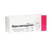 Веро-Амлодипин табл. 10 мг №30, Верофарм АО