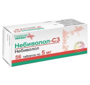 Небиволол-СЗ табл. 5 мг №56, Северная звезда НАО