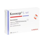 Конкор табл. п.п.о. 5 мг №30, Нанолек ООО
