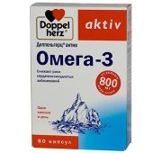 Доппельгерц Актив омега-3 капс. №80 (БАД), Квайссер Фарма ГмбХ и Ко