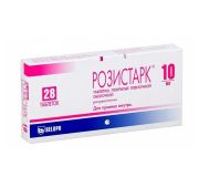 Розистарк, табл. п.п.о. 10 мг, №28, Белупо, Лекарства и косметика д.д.