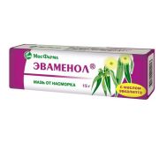 Эваменол, мазь наз., туб. 15 г, Московская фармацевтическая фабрика ЗАО
