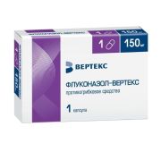 Флуконазол-Вертекс капс. 150 мг №1, Вертекс АО