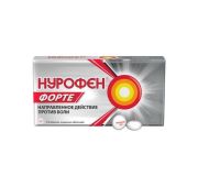 Нурофен форте табл. п.о. 400 мг №12, Рекитт Бенкизер Хелскэр Интернешнл Лтд.