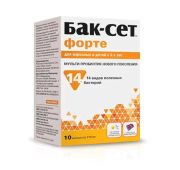Бак-Сет Форте капс. 210 мг №10, АДМ Протексин Лтд.