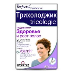 Перфектил Трихолоджик табл. 986 мг №60, Витабиотикс Лтд