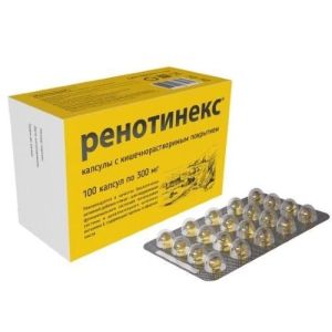 Ренотинекс капс. кишечнораств. 300 мг №100, Полярис ООО