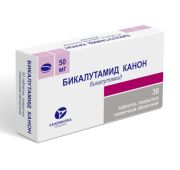 Бикалутамид Канон табл. п/о пленочной 50 мг №30, Канонфарма продакшн ЗАО