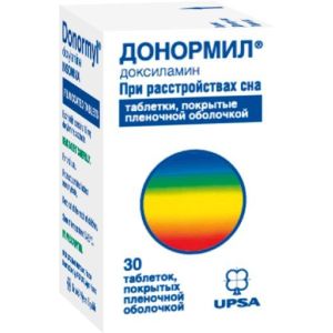 Донормил табл. п.п.о. 15 мг №30, Упса Сас
