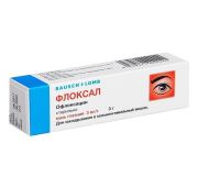 Флоксал, мазь глазн. 3 мг/г, туб. 3 г, Др. Герхард манн хим-фарм. предприятие гмбх / Валеант ООО
