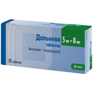 Дальнева табл. 5 мг+8 мг №30, КРКА-РУС ООО