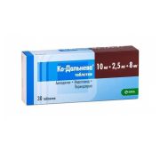 Ко-Дальнева табл. 10 мг+2.5 мг+8 мг №30, КРКА-Рус ООО