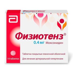 Физиотенз табл. п.п.о. 0.4 мг №14, Верофарм АО