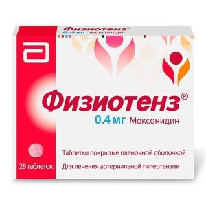 Физиотенз табл. п.п.о. 0.4 мг №28, Верофарм АО
