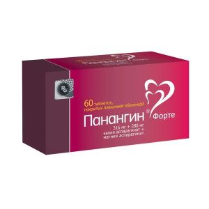 Панангин Форте табл. п.п.о. №60, Гедеон Рихтер ОАО