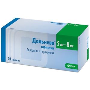 Дальнева табл. 5 мг+8 мг №90, КРКА-Рус ООО