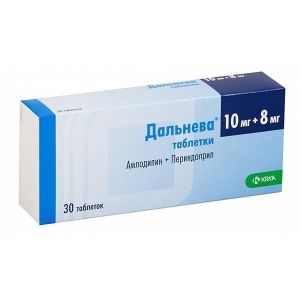 Дальнева табл. 10 мг+8 мг №30, КРКА-РУС ООО