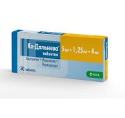 Ко-Дальнева табл. 5 мг+1.25 мг+4 мг №30, КРКА-Рус ООО