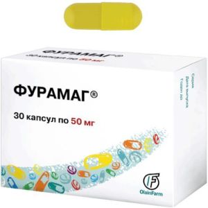 Фурамаг капс. 50 мг №30, Олайнфарм АО