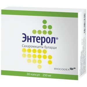 Энтерол капс. 250 мг №30 фл, Биокодекс
